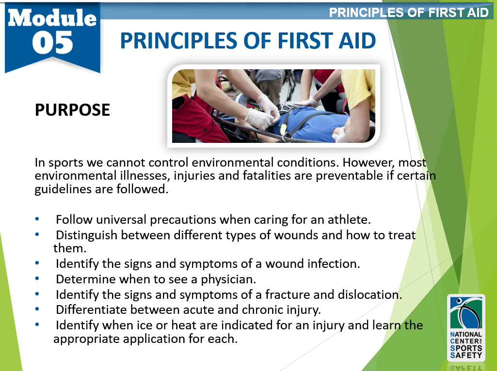 What Are The Principles Of First Aid