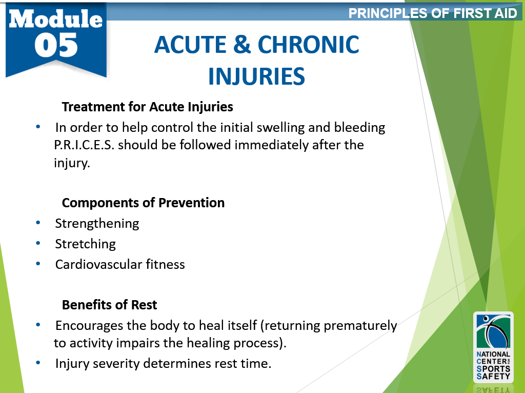 31acuteandchronic National Center for Sports Safety